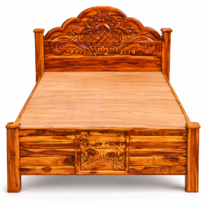 TEAK COT (6.25*5)