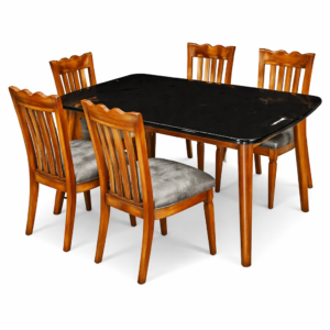 TEAK GLASS Dining Set